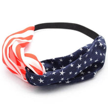 American Flag Sport Sweatband Headband