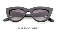 Womens Retro Cat Eye Sunglasses