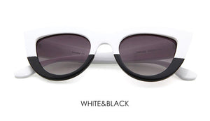 Womens Retro Cat Eye Sunglasses