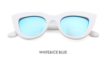 Womens Retro Cat Eye Sunglasses